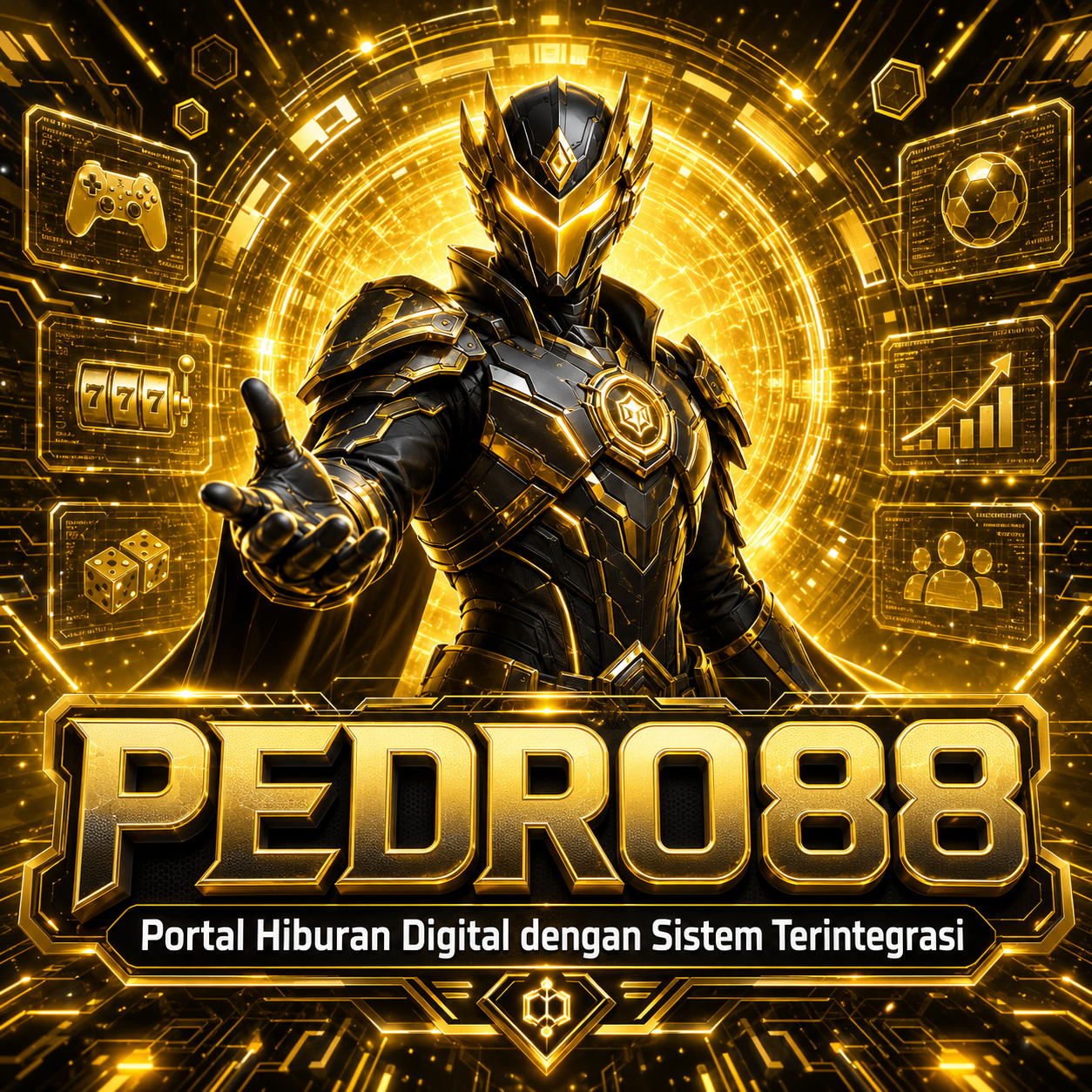 𝗣𝗘𝗗𝗥𝗢𝟴𝟴: Portal Hiburan Digital dengan Sistem Terintegrasi by Hey siriusly