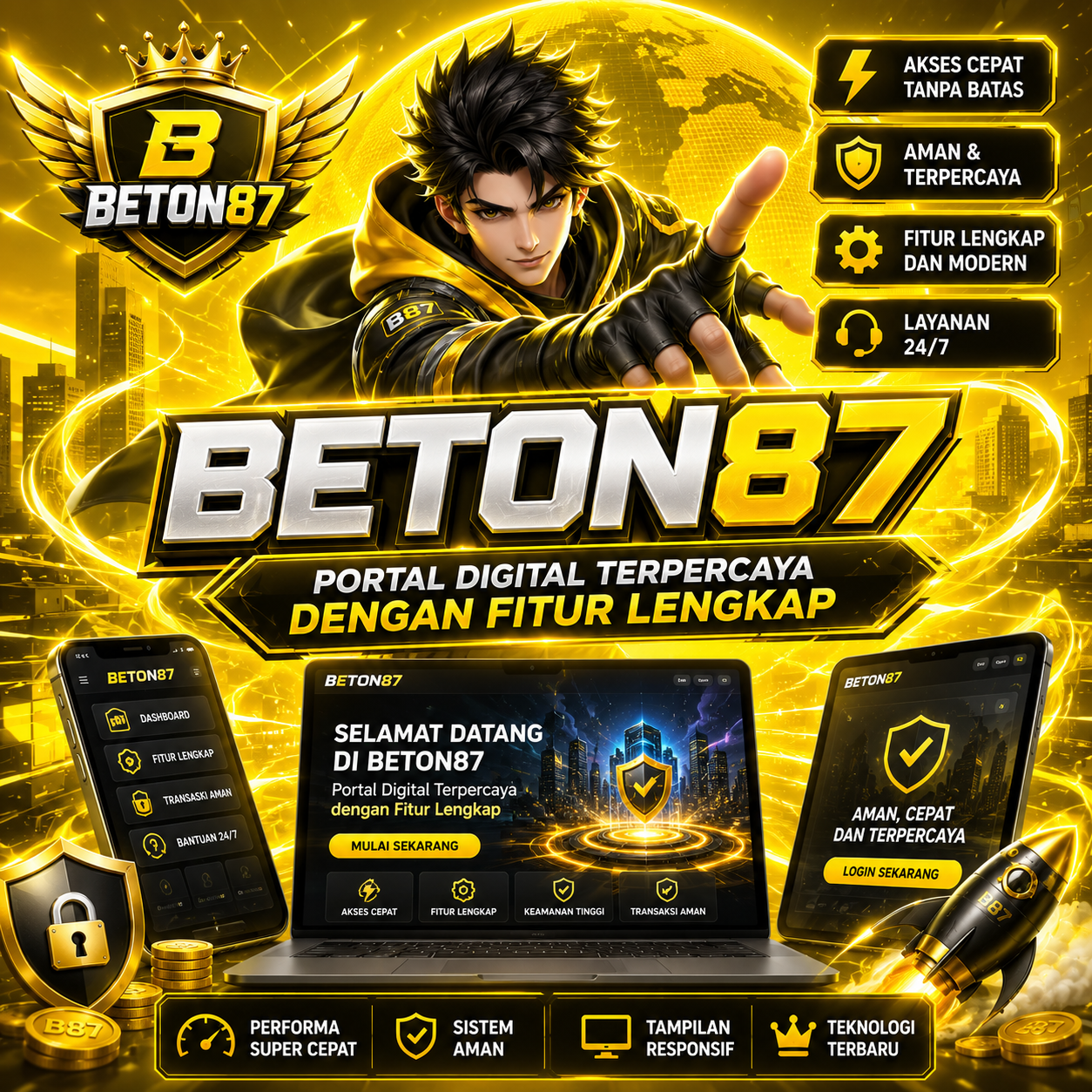 banner BETON87: Portal Digital Terpercaya dengan Fitur Lengkap