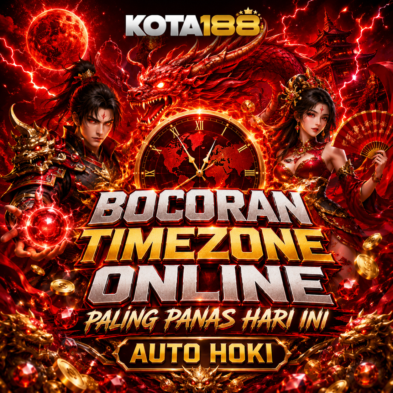 KOTA188: Bocoran Timezone Online Paling Panas Hari Ini Auto Hoki 
