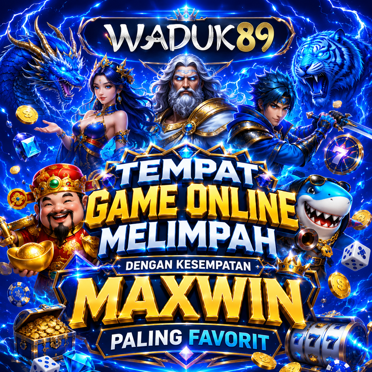 WADUK89: Tempat Game Online Melimpah Dengan Kesempatan Maxwin Paling Favorit