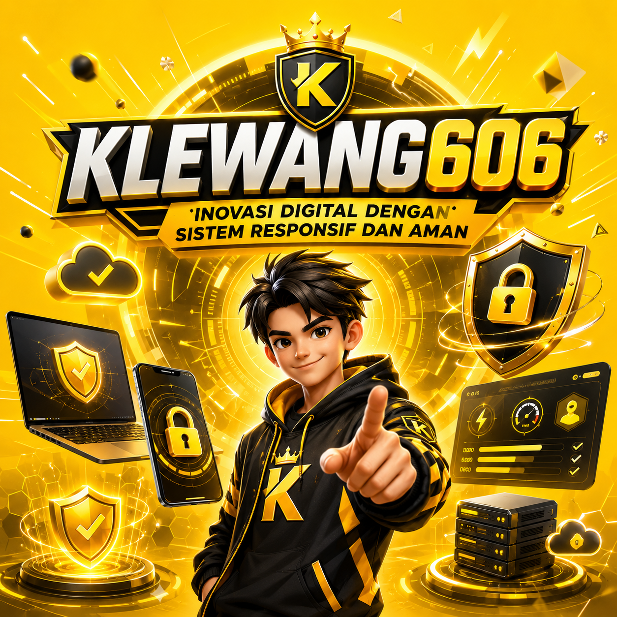 banner 𝗞𝗟𝗘𝗪𝗔𝗡𝗚𝟲𝟬𝟲: Inovasi Digital dengan Sistem Responsif dan Aman