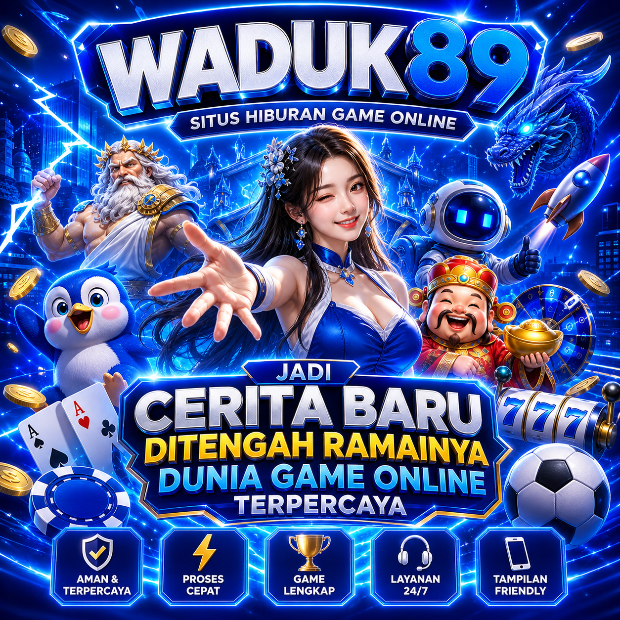 WADUK89 Jadi Cerita Baru Ditengah Ramainya Dunia Game Online Terpercaya