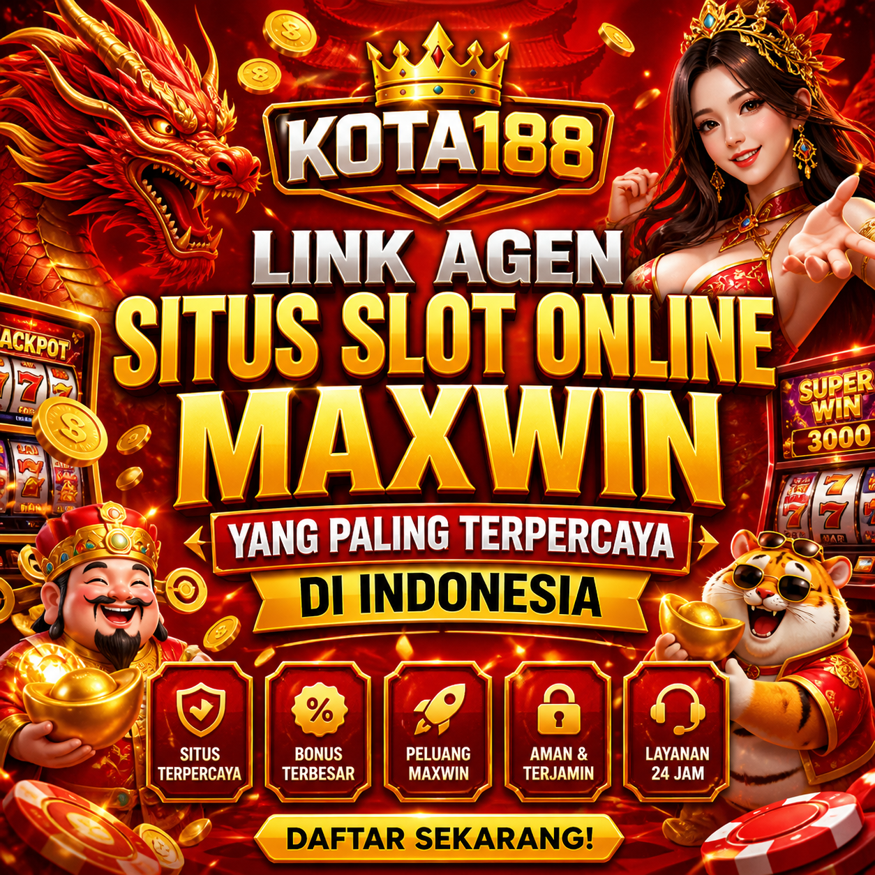 KOTA188: Link Agen Situs Slot Online Maxwin Yang Paling Terpercaya Di Indonesia