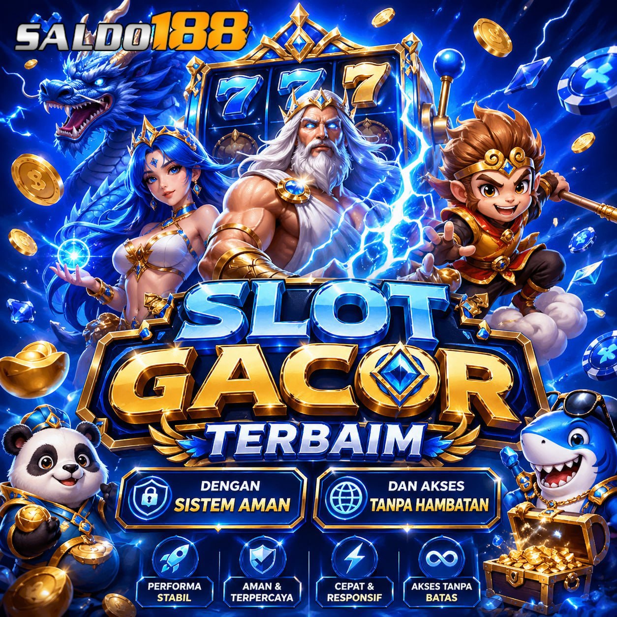 SALDO188: Slot Gacor Terbaim Dengan Sistem Aman Dan Akses Tanpa Hambatan